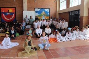 En el Taller Pedagógico Madre Clara Fey en Cazucá/Bogotá