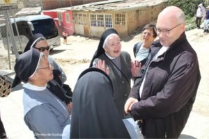 Con las Hermanas del Niños Jesús Pobre en Cazucá/Bogotá
